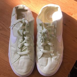 Nike women’s slide on sneaker light neon green